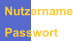 Passwort Nutzername